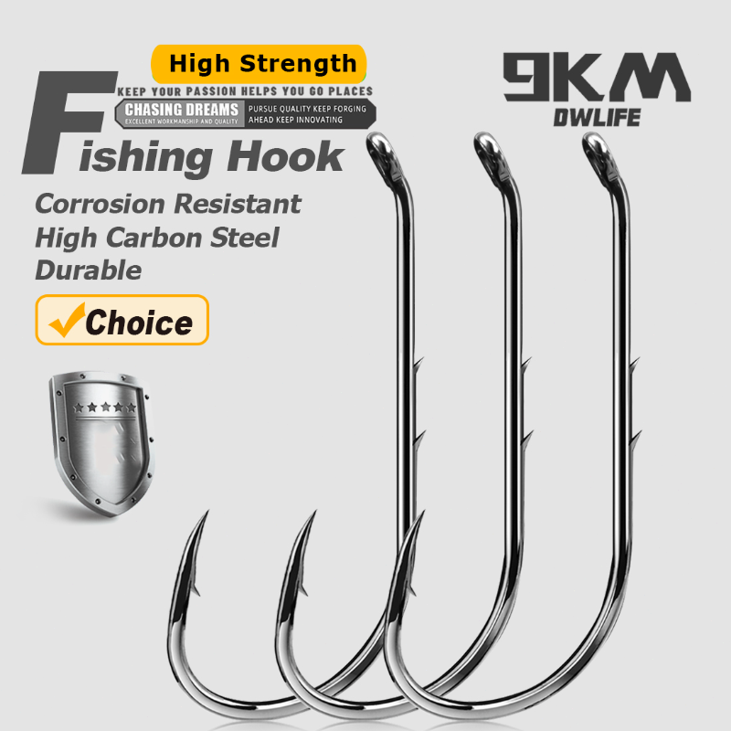Fishing Hook Circle - 9KM Baitholder Angelhaken 50 ~ 200Pcs