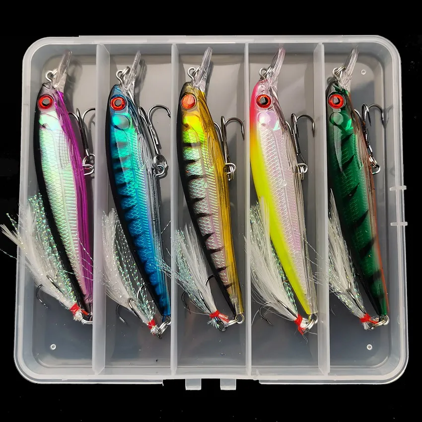 Fishing Hook Box - 5 teile/schachtel Laser 3d Augen bionic
