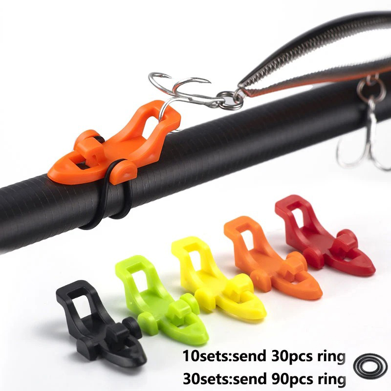 Fishing Hook Box - 10-30 stücke Angelrute Pol Haken Keeper