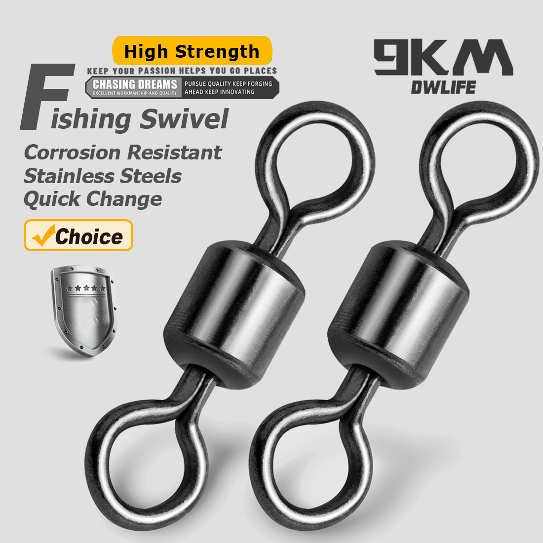 Fishing Hook Barbless - Angeln Rolling Barrel Wirbel Tackle 50