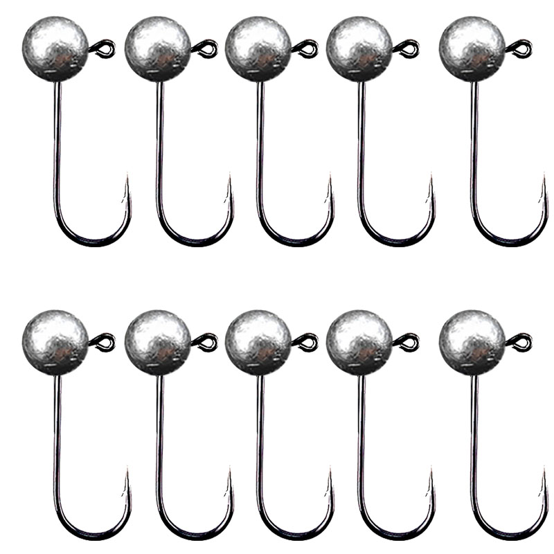 10 teile/los Jig Kopf Angelhak – Fishing Hook Barbless Bewertung und Preis
