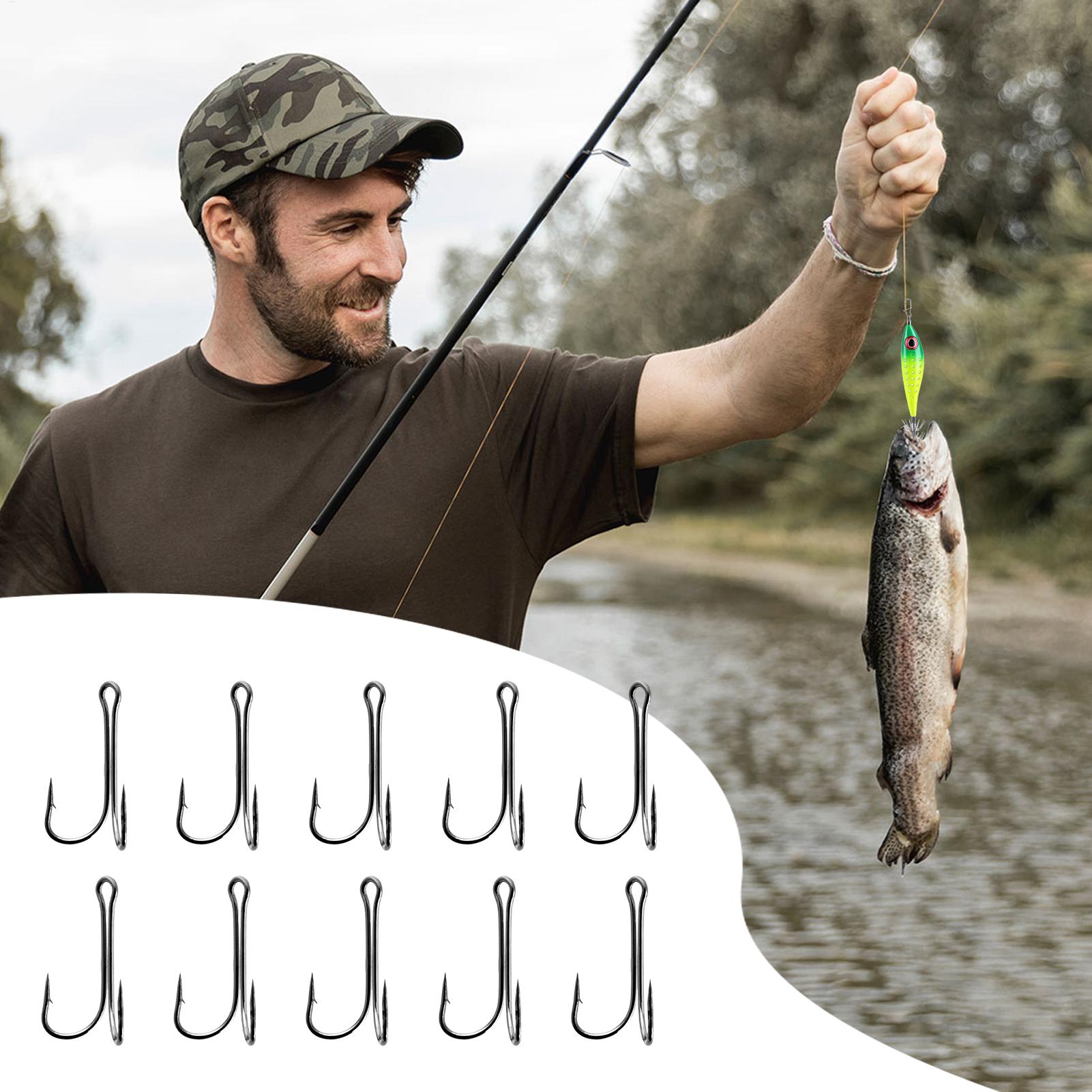 Widerhaken-Angelhaken 10er-Pac – Fishing Hook Treble Bewertung und Preis
